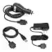 inspiretech Microsoft Zune 30GB, 80GB, 4GB, 8GB Travel Combo Set AC + Car + USB sync cable combo deal