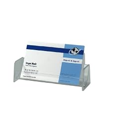 Sigel VA120 Visitenkarten-Aufsteller, glasklar, Hartplastik, f�r bis zu 50 Karten (max. 97x85 mm), 1 ST