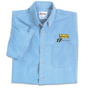 Buy Matt Kenseth Short Sleeve Denim Shirt