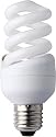 Hartig + Helling 98510 Energiesparlampe Mini-Spirale / Fassung E27 / 18 Watt