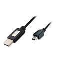 Mini B USB Data Computer PC Sync Cable Lead for Canon IXUS Series (See Description for Compatible Models)
