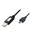 Data Sync Computer PC Mini USB Sync Cable Lead for SanDisk MP3/4 Players (See Description for Compatible Models)