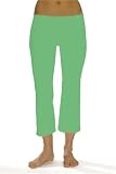  : Beyond Yoga Supplex Original Capri (Spruce Green, Small)