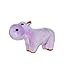 Mighty Jr. Herb Hippo Dog Toy, Purple