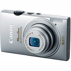 Canon PowerShot ELPH 110 HS 16.1 MP CMOS Digital Camera with 5x Optical Image Stabilized Zoom 24mm Wide-Angle Lens and 1080p Full HD Video Recording (Silver)