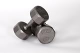 VTX 12-Sided Cast Dumbbells:VTX 12-Sided Cast Dumbbells,Unique 12-sided head prevents rolling