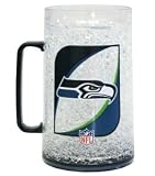 Seattle Seahawks Crystal Freezer Mug - Monster Size