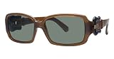 Fendi - FENDI FS383 004 BROWN PLASTIC SUNGLASSES