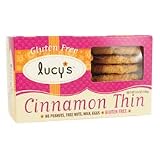 Lucy's Gluten Free Cookies Cinnamon Thins (4x5.5oz)