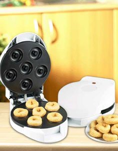 Prima PDD-200 Mini Doughnut Maker (Makes 6 Mini Donuts)