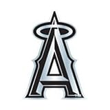 Los Angeles Angels of Anaheim Silver Auto Emblem