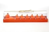 Jolipa - Boite Bougie Canard Mere +6Bb Orange 36X9X8Cm