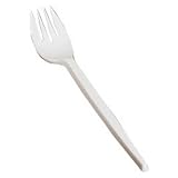 Gabel Kunststoff PS 17,5 cm weiß 1 Beutel = 100 Stück