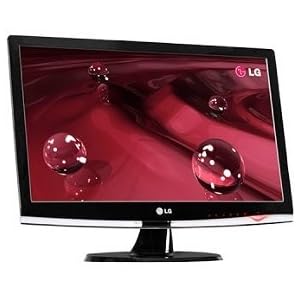 LG W2353V-PF 23-Inch Class Widescreen LCD Monitor (Gloss Black) by LG