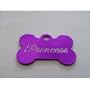 Small Bone Shape Pet ID Tag Pink