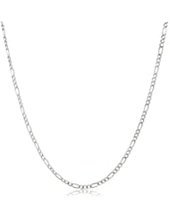 10K Gold 2mm Figaro Chain Necklace