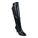 DORA-15 Womens Knee High Black Boots