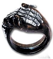 Deadly Friendship - Alchemy Gothic Pewter Ring