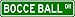 BOCCE BALL Street Sign ~ Custom Street Sign - Aluminum