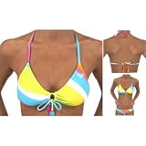 Womens Roxy Flow With It Tiki Tri Tunnel Top