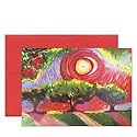 Apple Harvest Folded Card Holiday Rosh Hashanah
