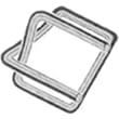 Strap& Wrap B-6XHDP Polyester Strapping Buckle