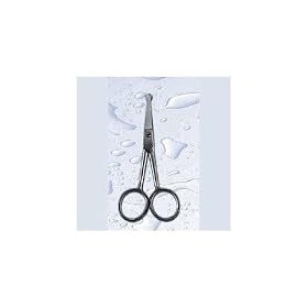 Swissco Stainless Steel Nose & Ear Hair Scissors 10 cm