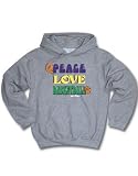 Peace Love Hoodie Basketball