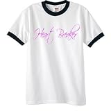 Heart Breaker Pink Ringer T-Shirt