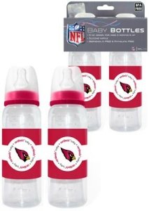 Arizona Cardinals NFL Baby Bottles - 2 Pack