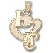 Los Angeles Clippers 3/4in 14k Heart Pendant/14kt yellow gold