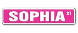 SOPHIA Street Sign Great Gift Idea 100's of names to choose from!