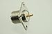 W5SWL Brand Premium Series Coax Connector UHF SO-239 Teflon & Gold 4 Hole Mount - by W5SWL Brand