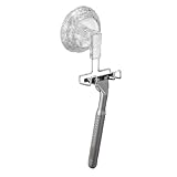 InterDesign Rain Power Lock Suction Razor Holder, Clear