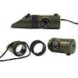 6-In-1 Led Survival Whistle Kit