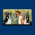 Boxer Breed of Dog Purse Wallet Designer Ruth Maystead'
