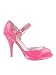 Sexy Hot Pink High heel Peep Toe Mary Jane Pump - 71/2
