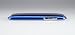 Apple iPod Touch (2nd Generation) Metallic Case & Mirror LCD Screen Protector - Blue