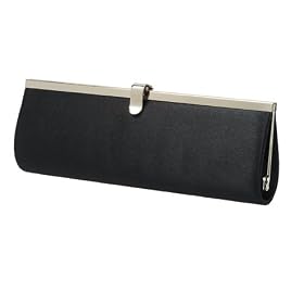 Buy Long Framed Rounded Clutch Evening Bag - (N 53743) by Nitebags