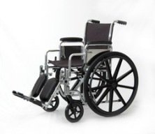Probasics Lightweight Series Wheelchair K0003 with Swingaway Footrests - 18