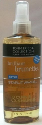 John Frieda Brilliant Brunette Starlit Waves Wave Enhancing Spray 6 oz.