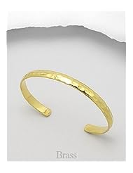 Cuff Bracelet In Brass