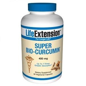 Life Extension Super Bio-curcumin, 400mg, Vegetarian Capsules, 60-Count