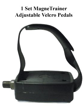 Buy MagneTrainer Adjustable Velcro Pedals by MagneTrainer