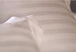 Luxury 300tc White Duvet Cover-egyptian Cotton-w/sateen Pinstripe,king, 105"x88", Wrinkle Free