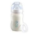 Nurtria BPA Free Anti-Colic Baby Bottle, White