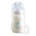 Nurtria BPA Free Anti-Colic Baby Bottle, White