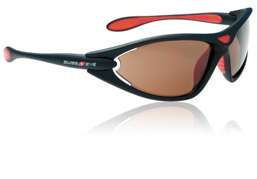 Swiss Eye  Sportbrille Constance, black/red, 139mm, 12081 Preisvergleich