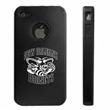 Apple iPhone 4 4S 4G Black Aluminum & Silicone Case New Orleans Hornets