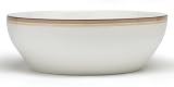 Noritake Mocha Java Swirl Round Vegetable Bowl, 9-3/4-inches, 96-ounces